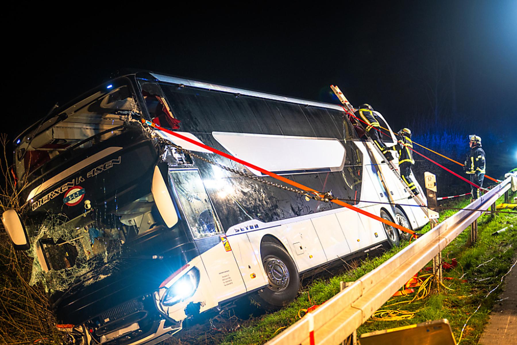 Düsseldorf: Wieder schwerer Busunfall in Deutschland