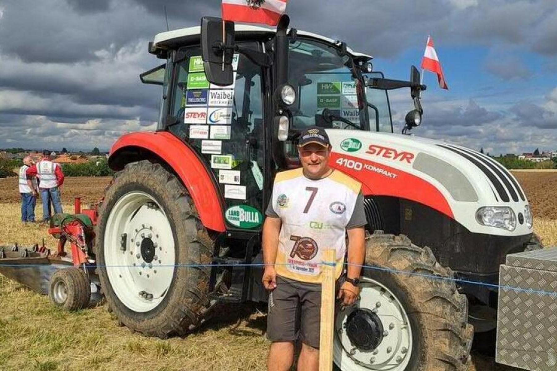 Prag: Stoppel-Pflug-WM in Prag von Oberösterreicher gewonnen