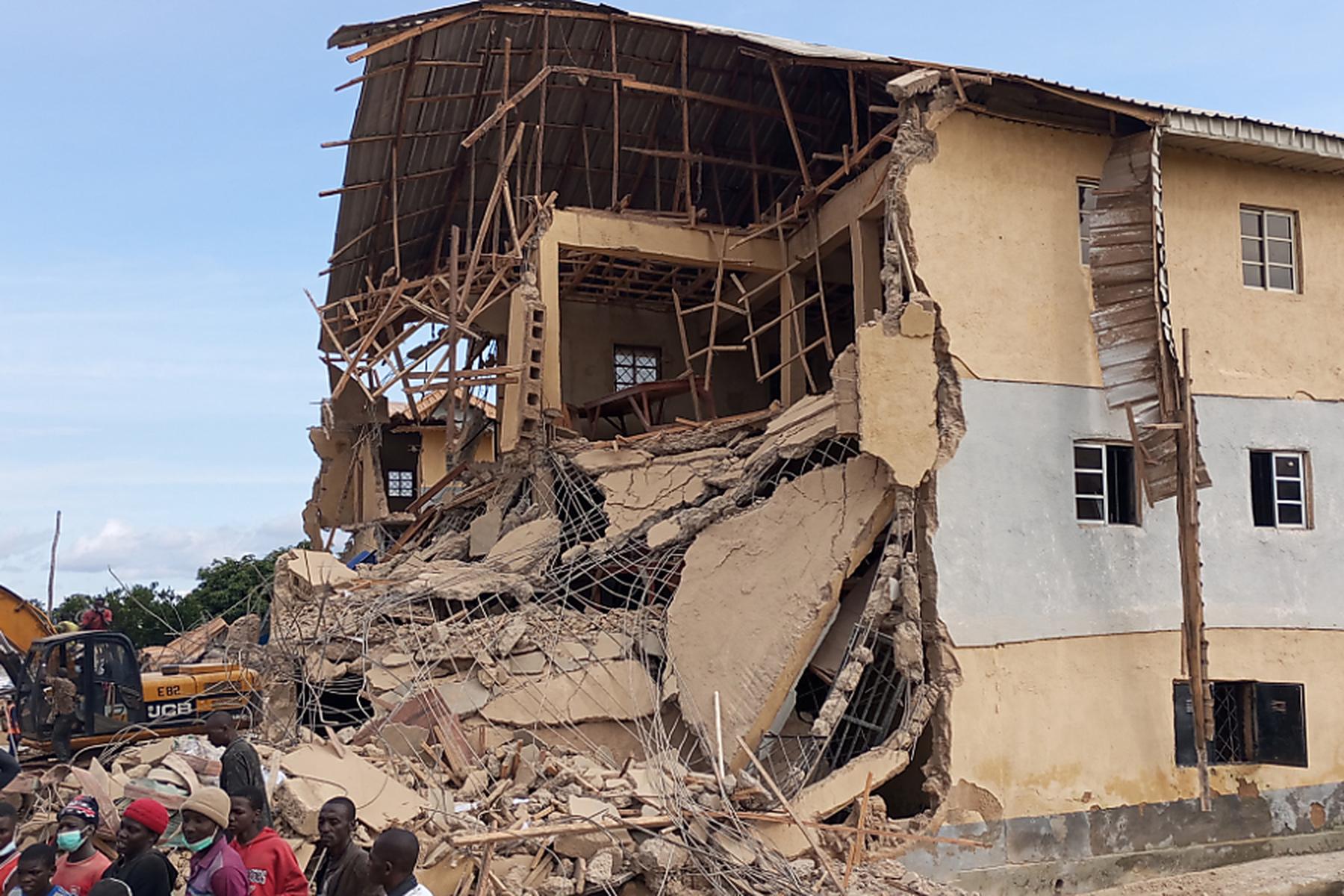 Jos: Mindestens 16 Tote bei Einsturz von Schule in Nigeria