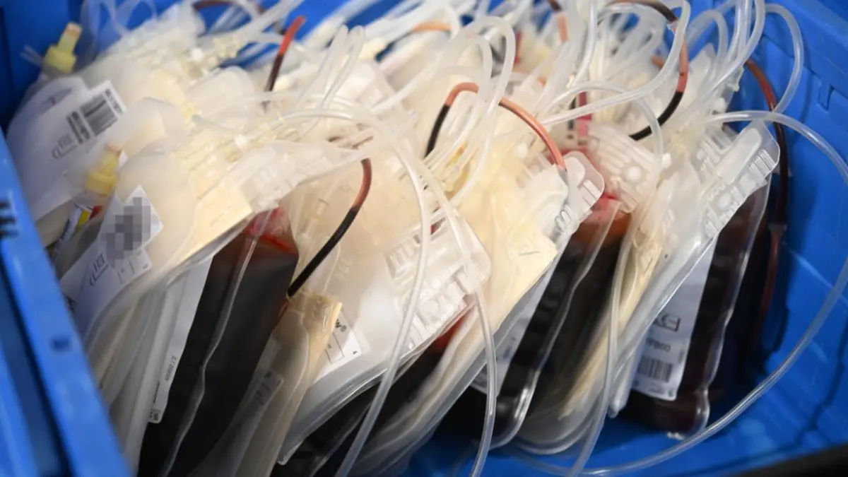 600 Blutkonserven wurden am Dienstag in Graz gespendet. | 600 Blutkonserven wurden am Dienstag in Graz gespendet.