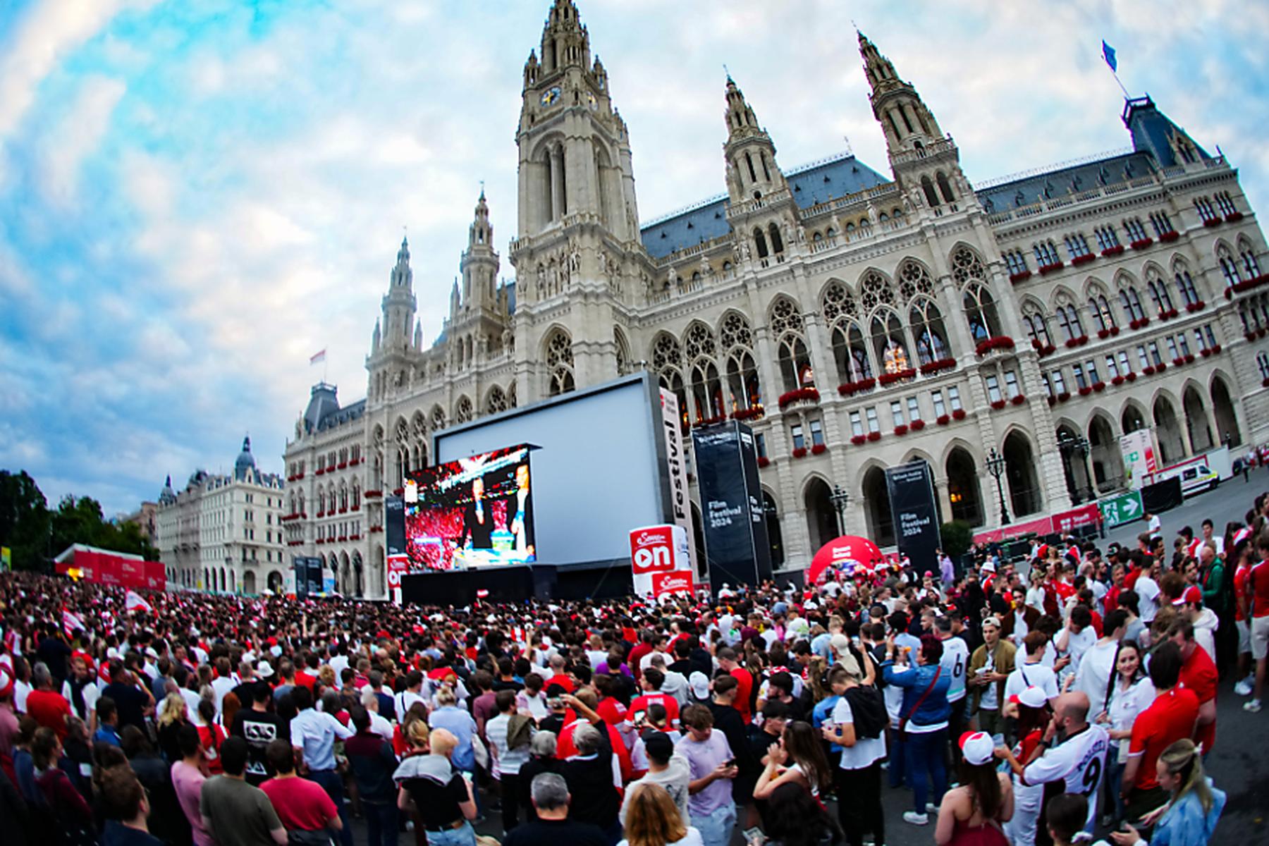 Wien: Ansturm auf Public Viewings in Wien