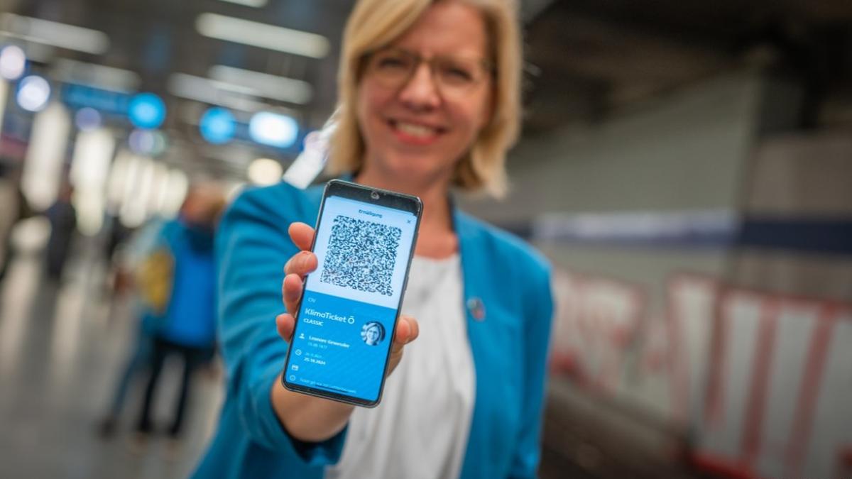 Das Klima-Ticket wird digital