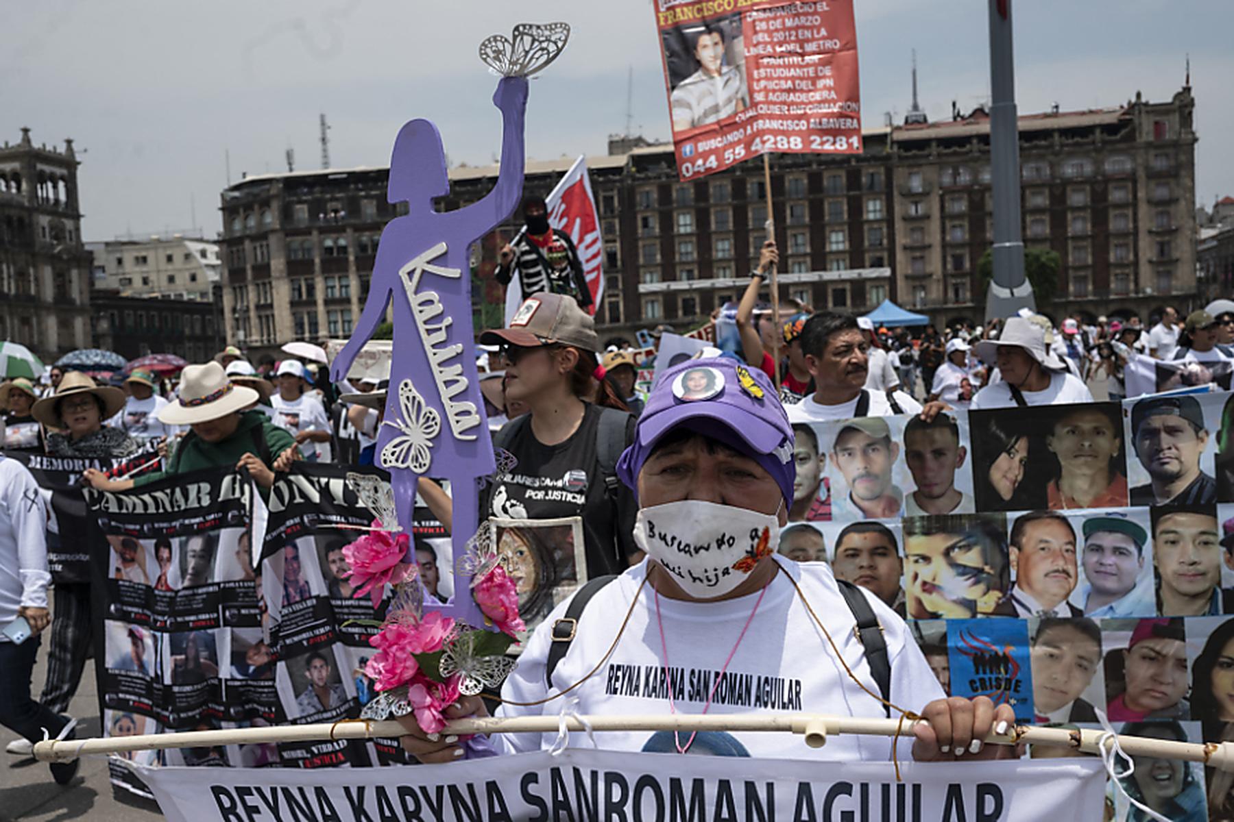 Mexiko-Stadt: Mütter von Vermissten in Mexiko fordern Aufklärung