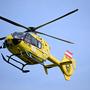 Auch der Rettungshubschrauber wurde alarmiert 