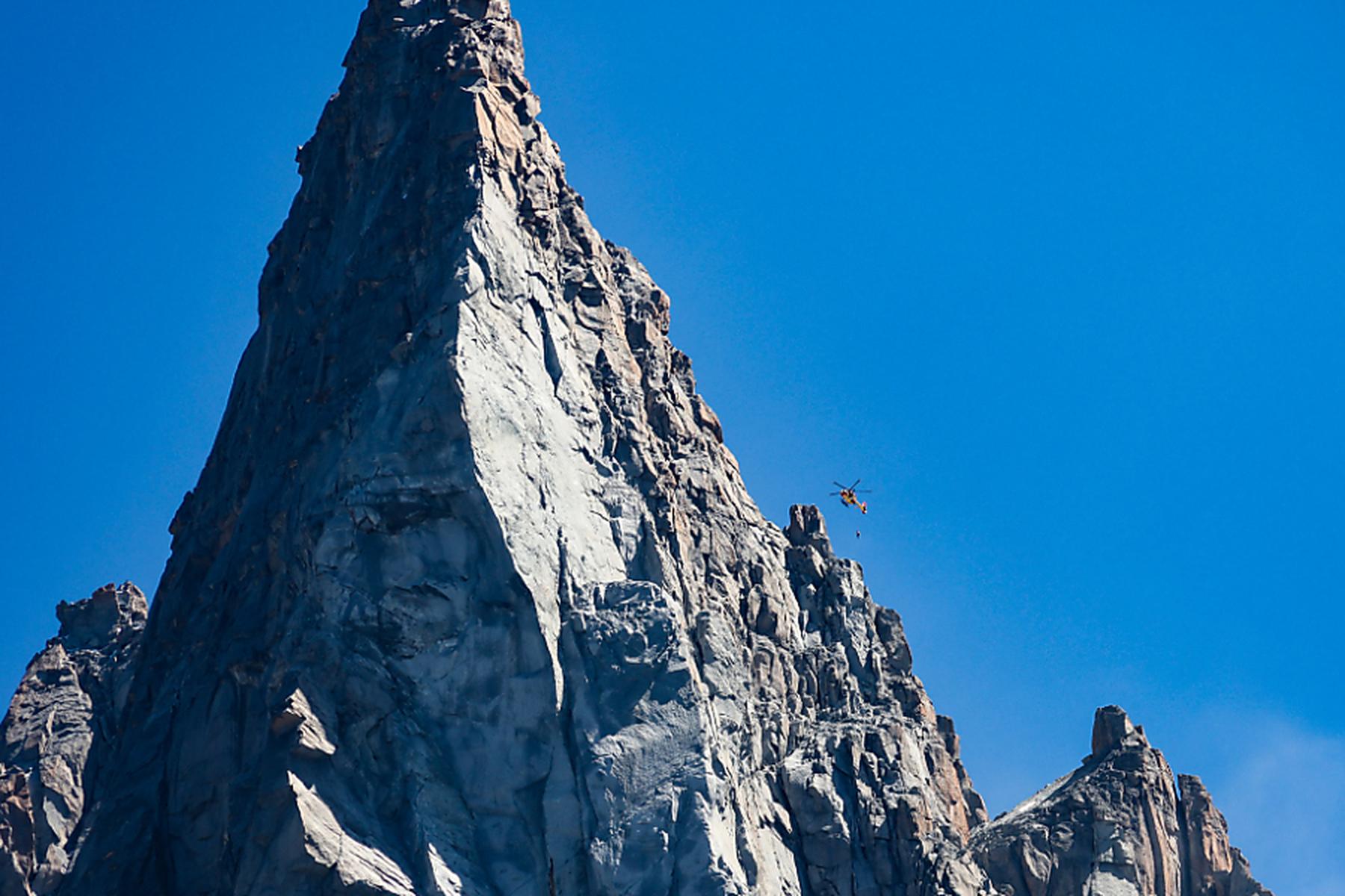 Chamonix: Weiter Suche nach Vermissten am Mont Blanc