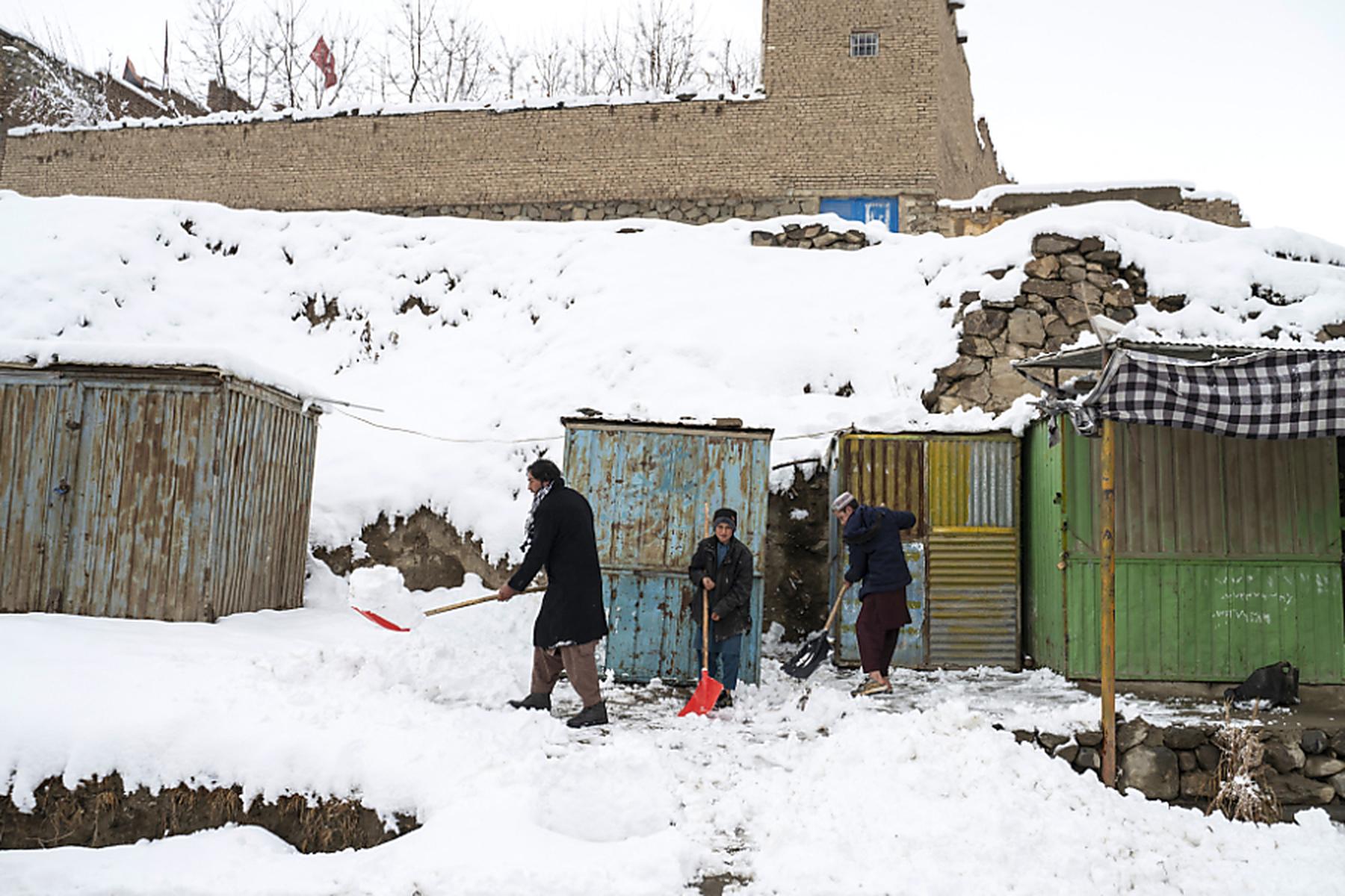Kabul: Mindestens 26 Opfer nach heftigem Schneefall in Afghanistan