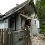 Haus nach Explosion schwer beschädigt | Haus nach Explosion schwer beschädigt