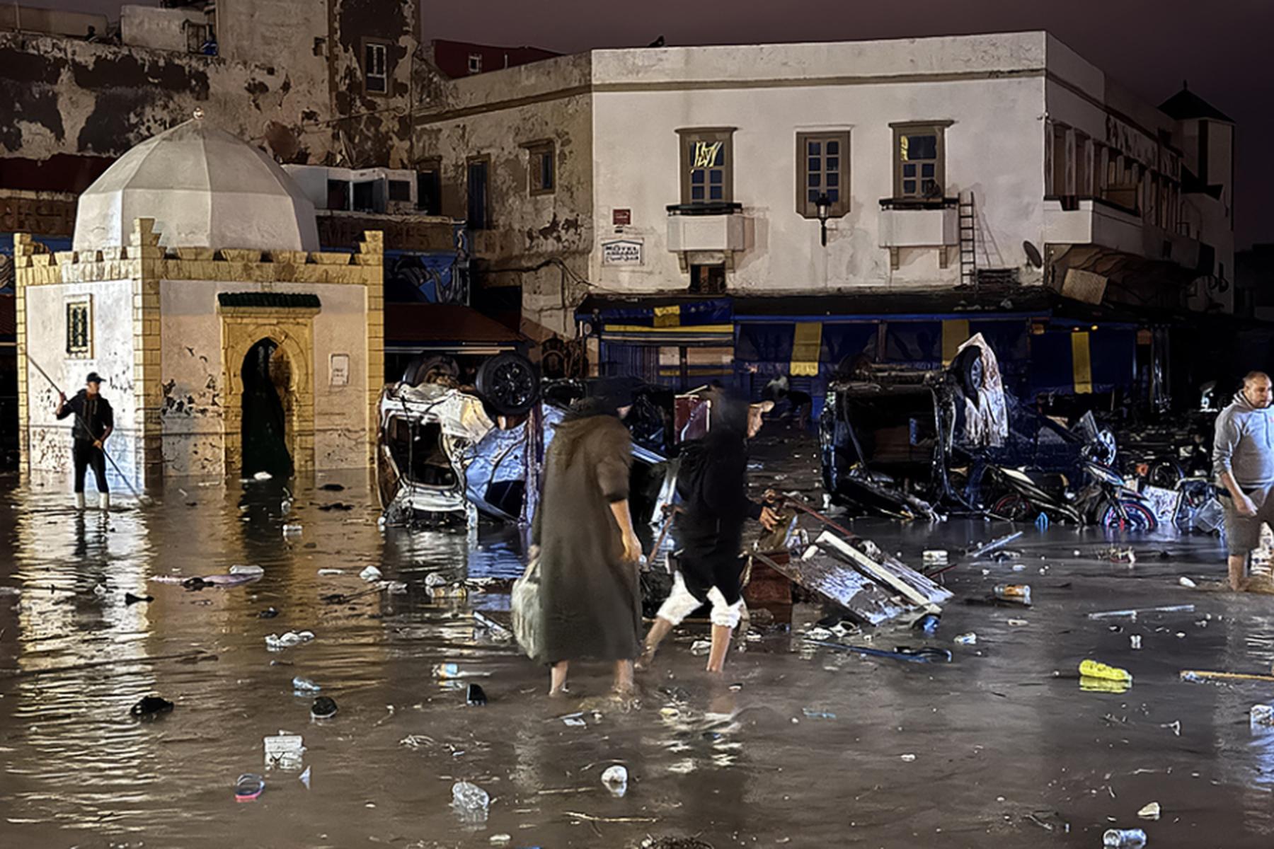 Rabat: Mindestens 21 Tote durch Überschwemmungen in Marokko