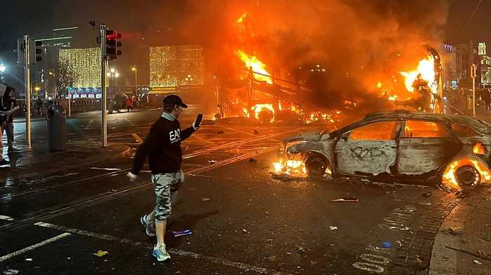 Gewaltausbruch in Dublin | Gewaltausbruch in Dublin
