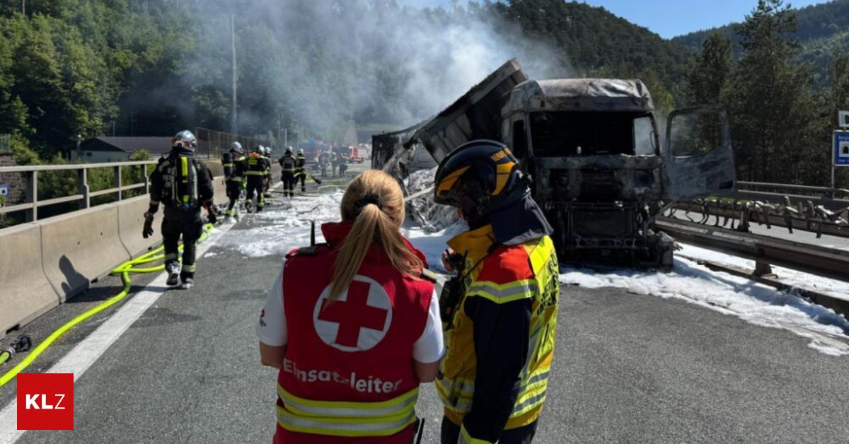 Gro-bung-Hunderte-Einsatzkr-fte-proben-Ernstfall-im-Herzogbergtunnel-auf-der-Pack