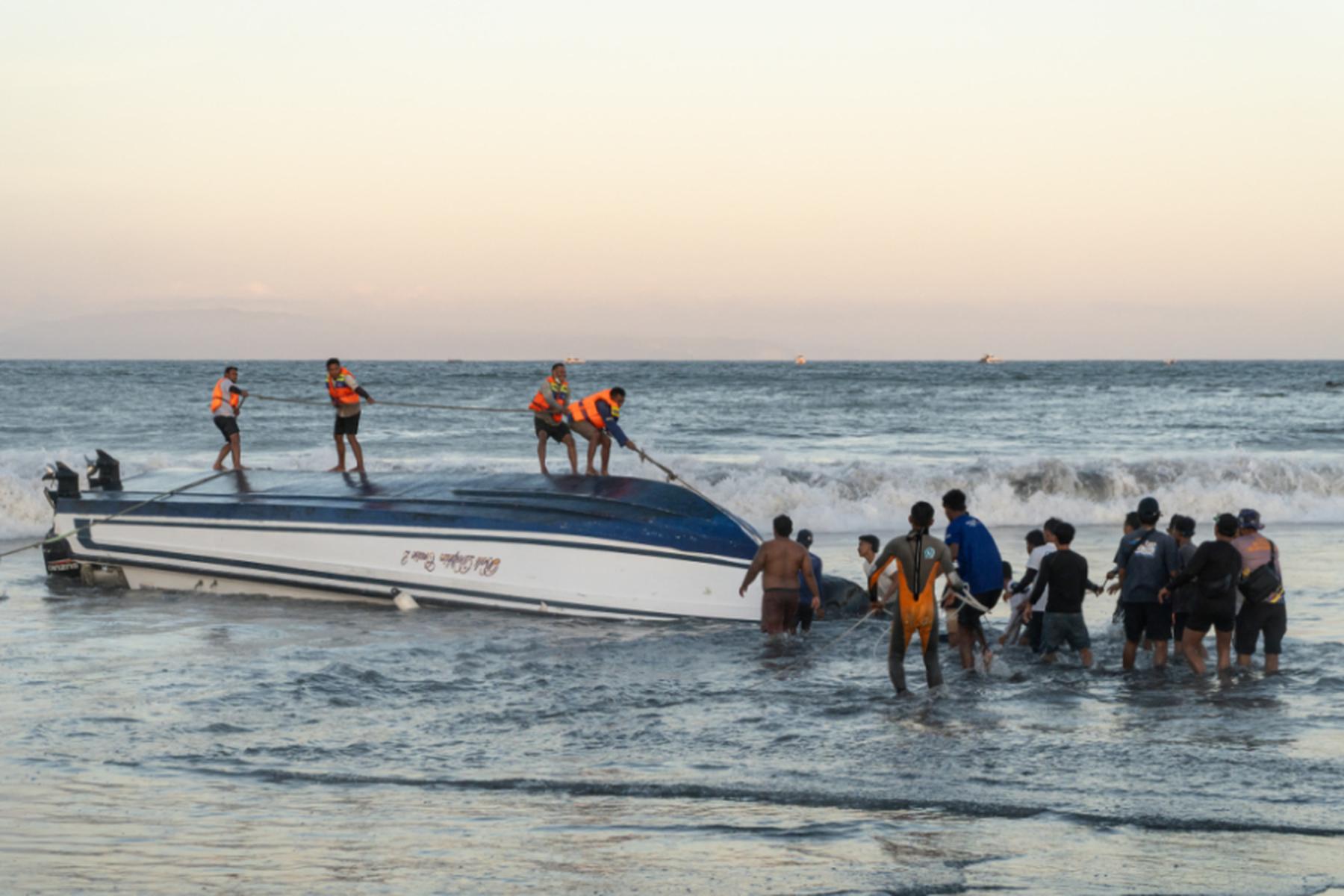Denpasar (Bali): Zwei Touristen starben bei Bootsunglück vor Bali