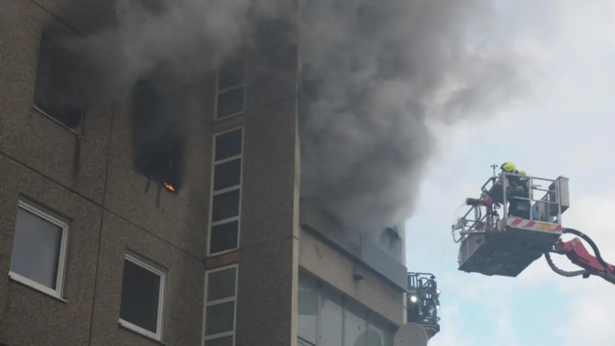 Die Feuerwehr stand bei einem Brand in Wiener Neudorf im Großeinsatz | Die Feuerwehr stand bei einem Brand in Wiener Neudorf im Großeinsatz
