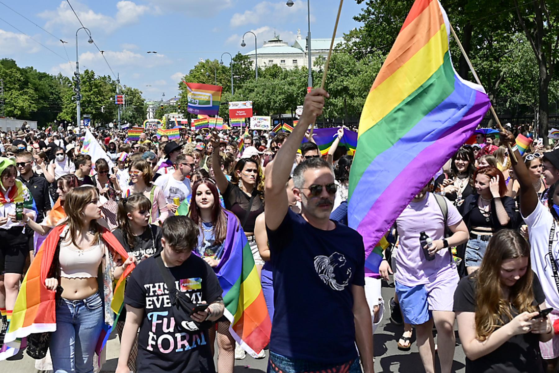 Wien: Vienna Pride - Regenbogenparade heuer am 8. Juni in Wien