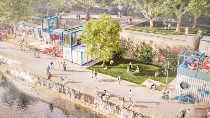Mehr Grünfläche am Wiener Donaukanal | Mehr Grünfläche am Wiener Donaukanal