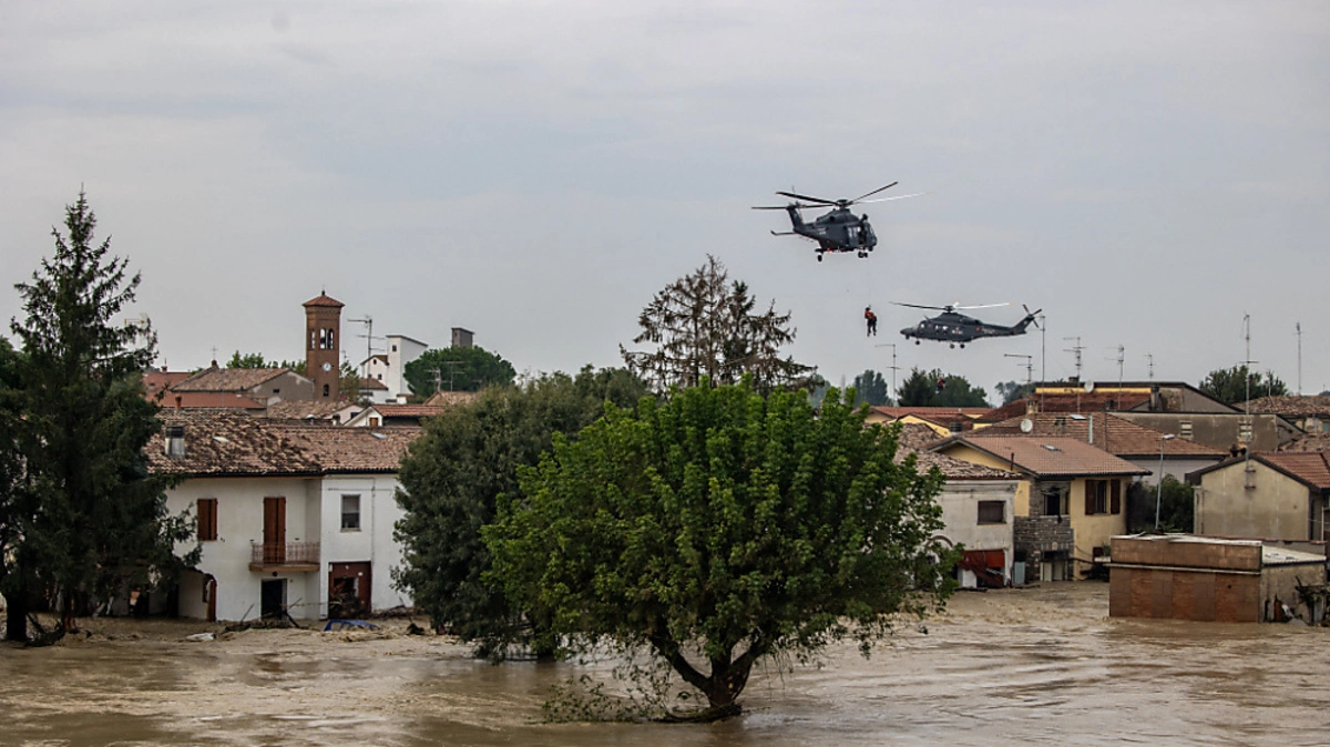 Schwere Unwetter suchen seit Tagen auch Italien heim