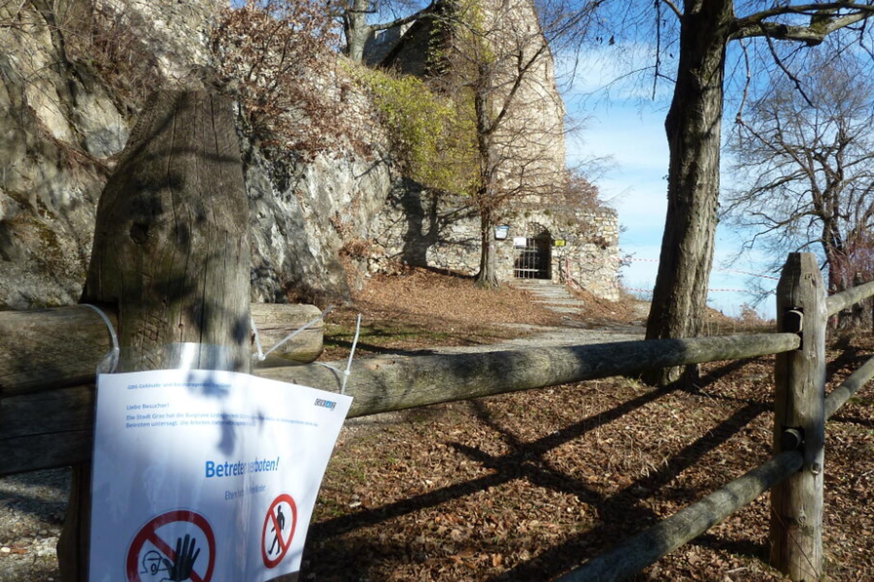 Graz: Stadt Graz skeptisch zu möglichem Erwerb der Ruine Gösting