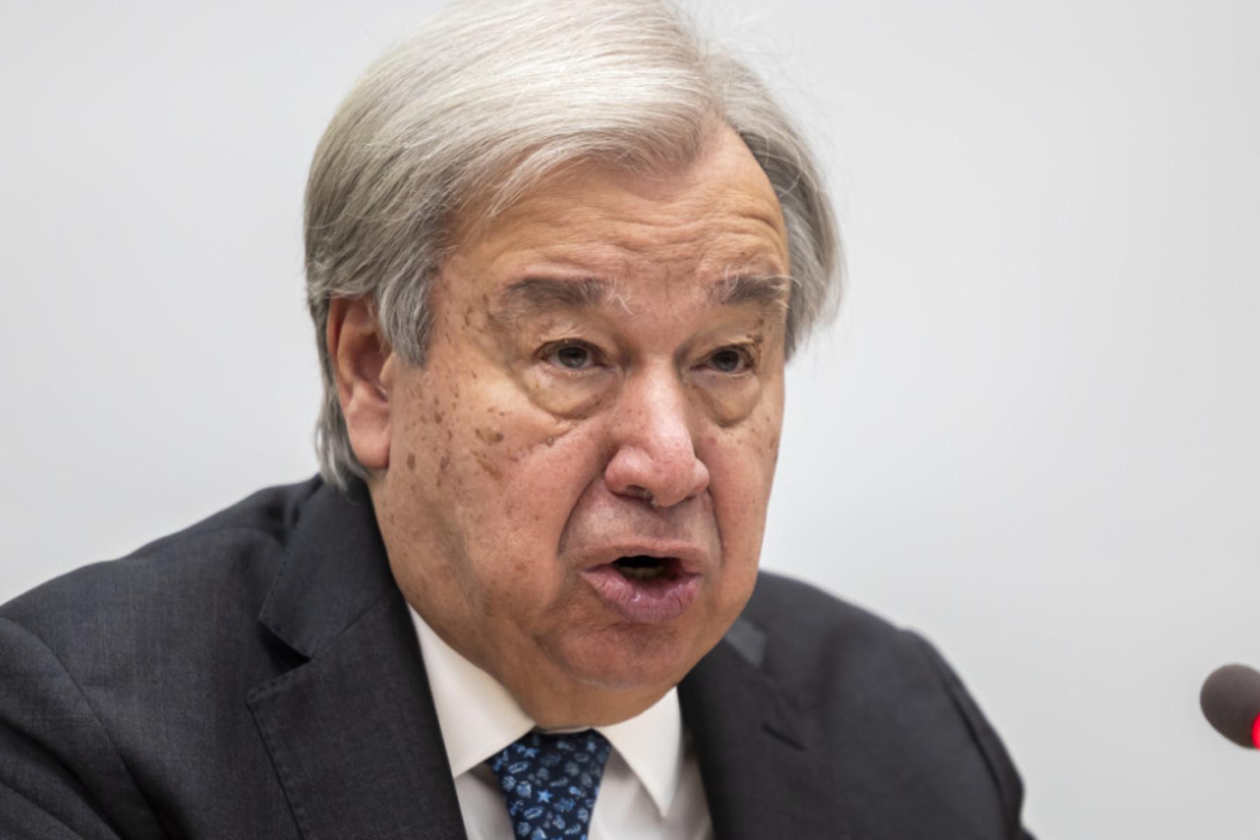 Genf: Guterres: Überschreiten von 1,5-Grad-Ziel "unvermeidlich"