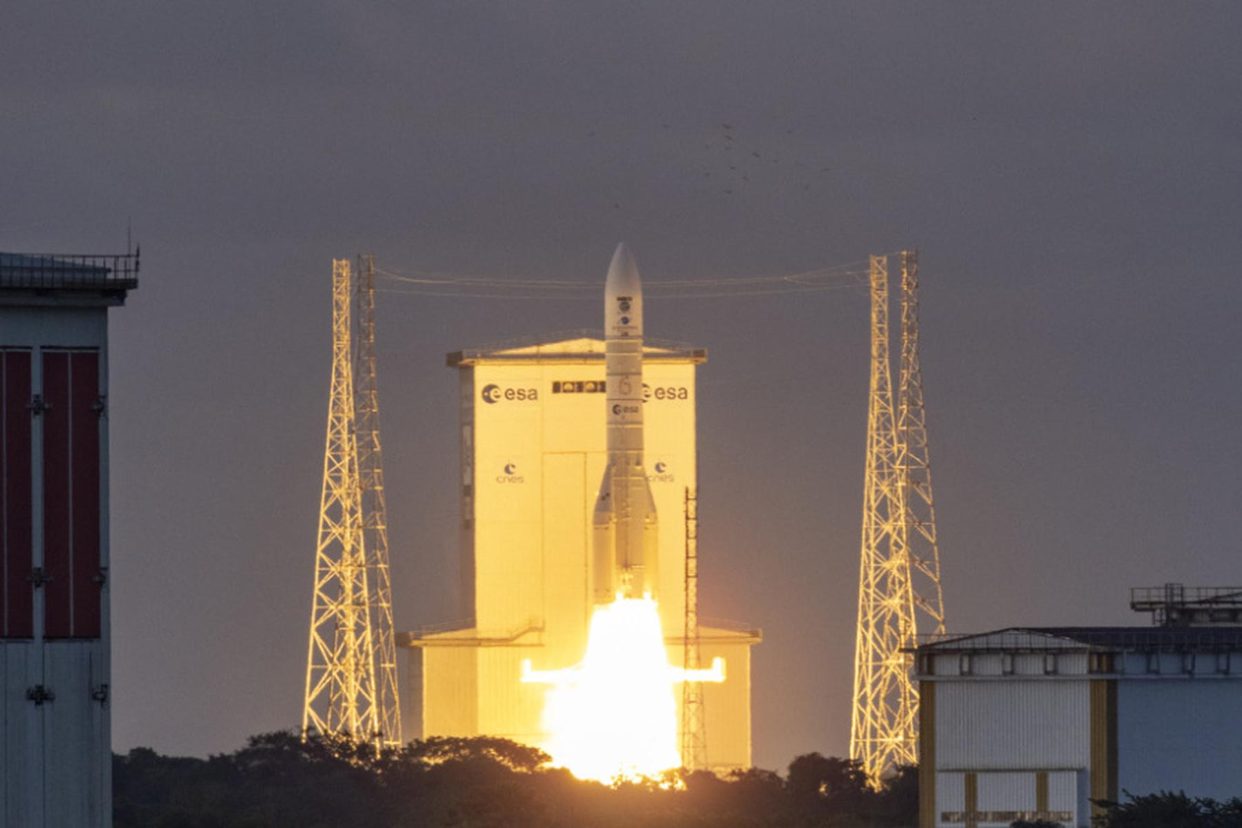 Kourou/Paris: Galileo-Satelliten von Europas Weltraumbahnhof gestartet