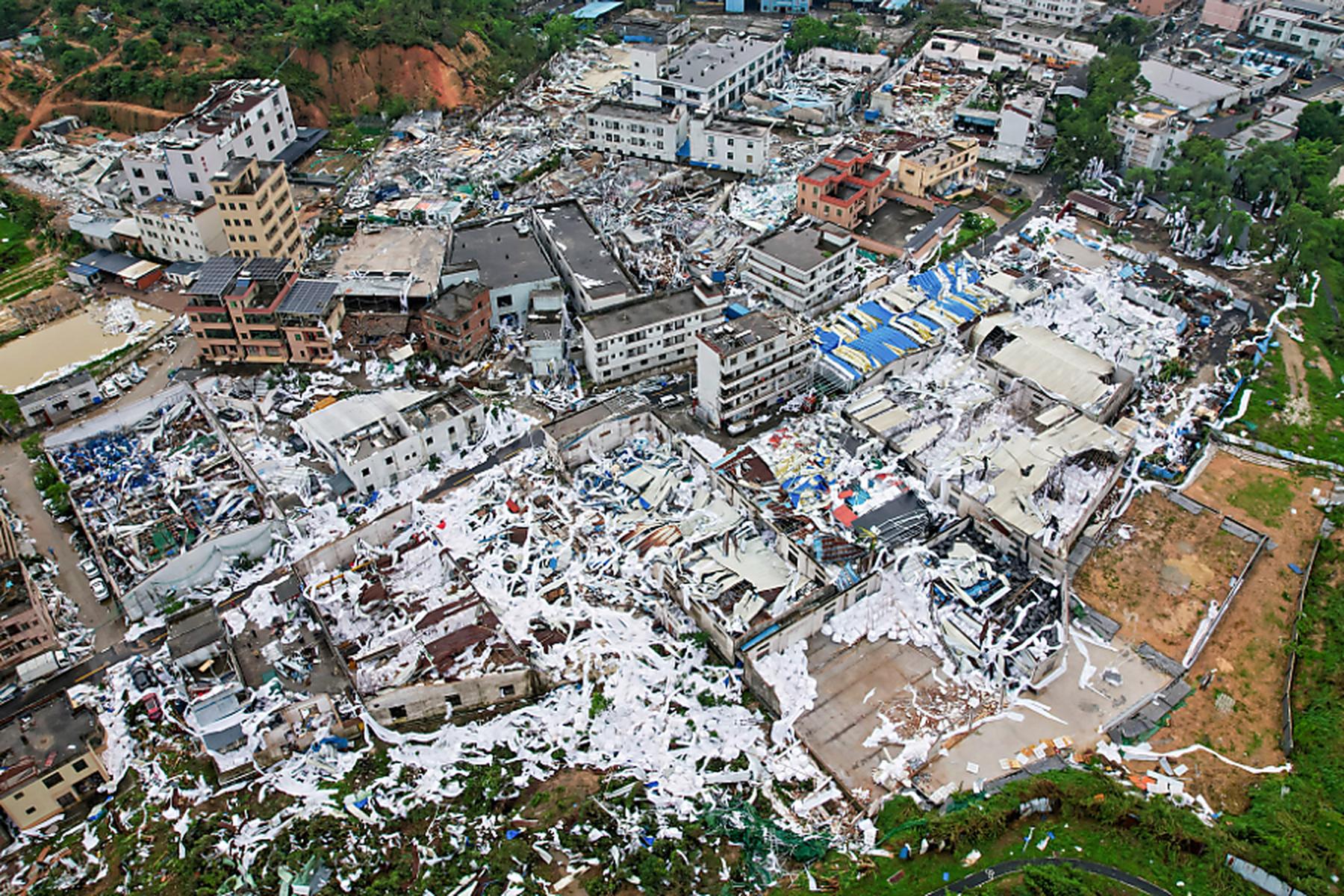 Guangzhou: Fünf Todesopfer nach Tornado in Südchina