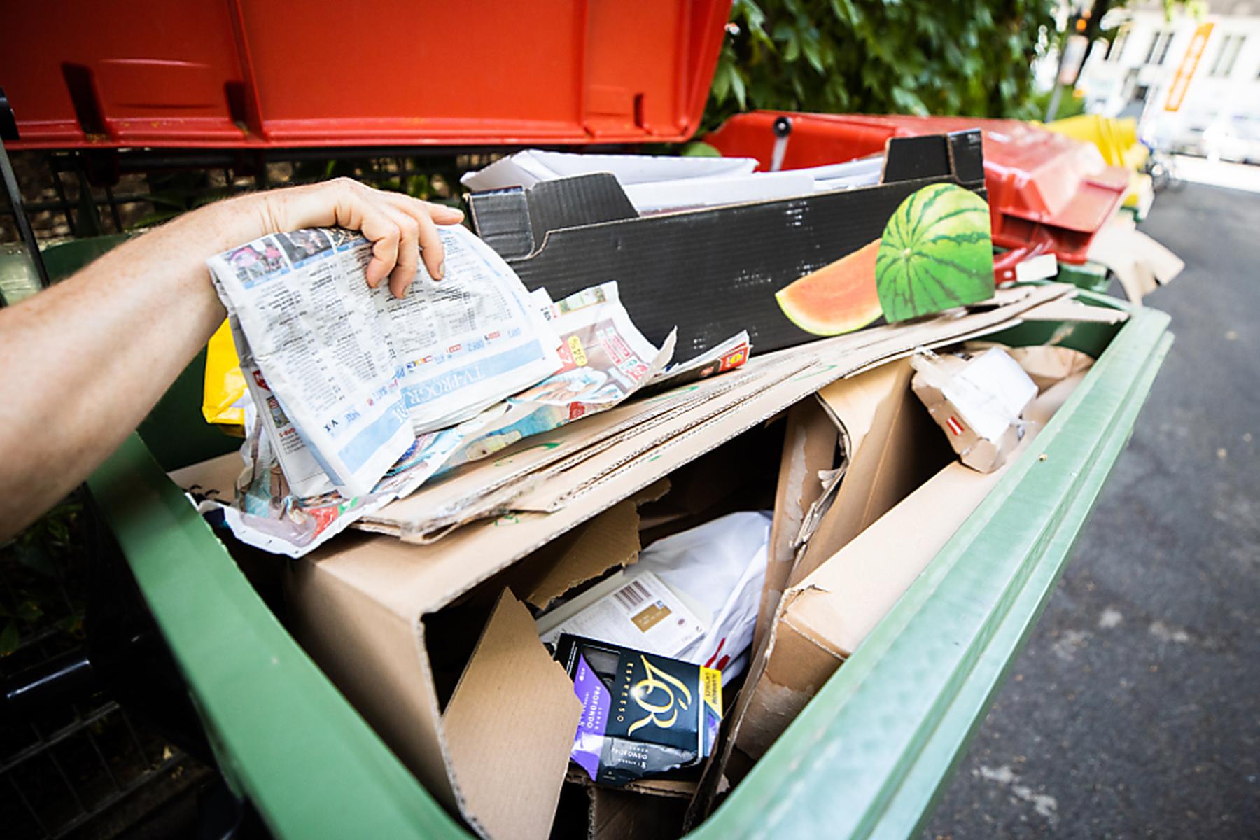 Wien: 85 Prozent der Österreicher achten auf richtige Mülltrennung