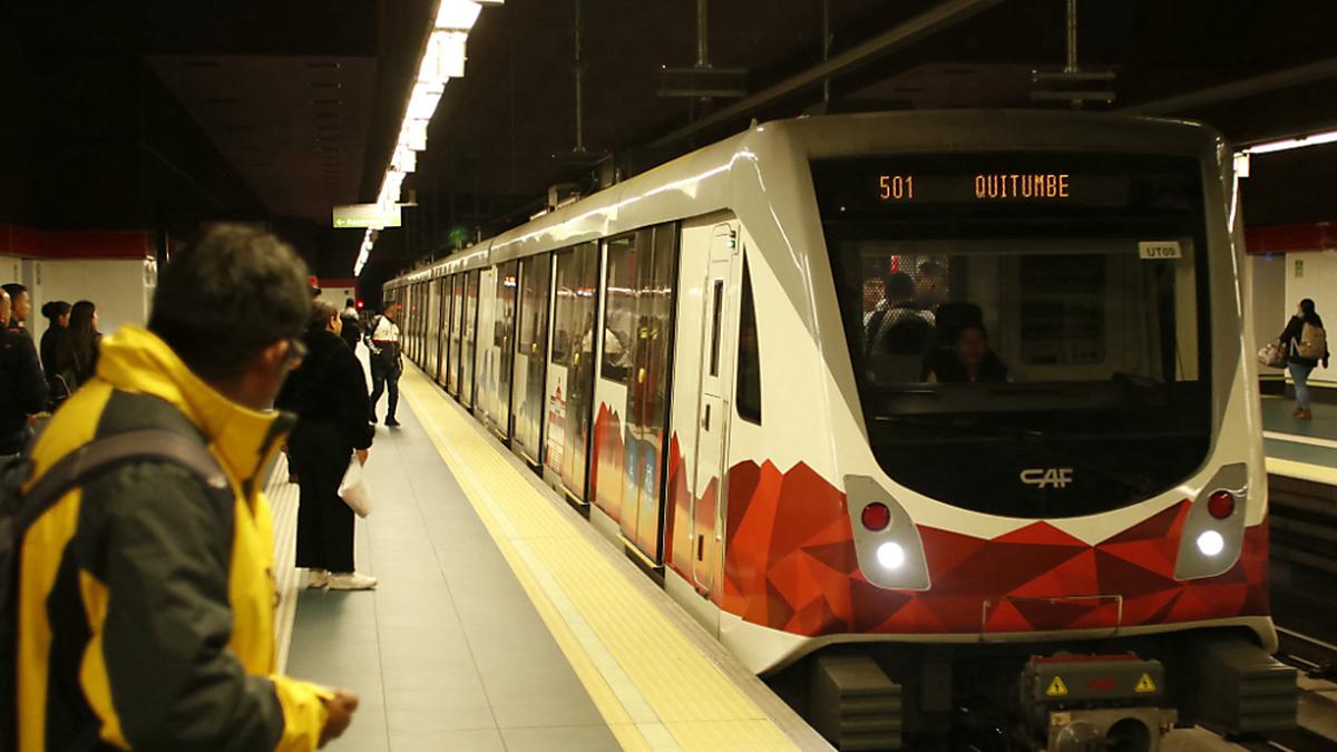 Auch die U-Bahn fuhr in Quito nicht mehr