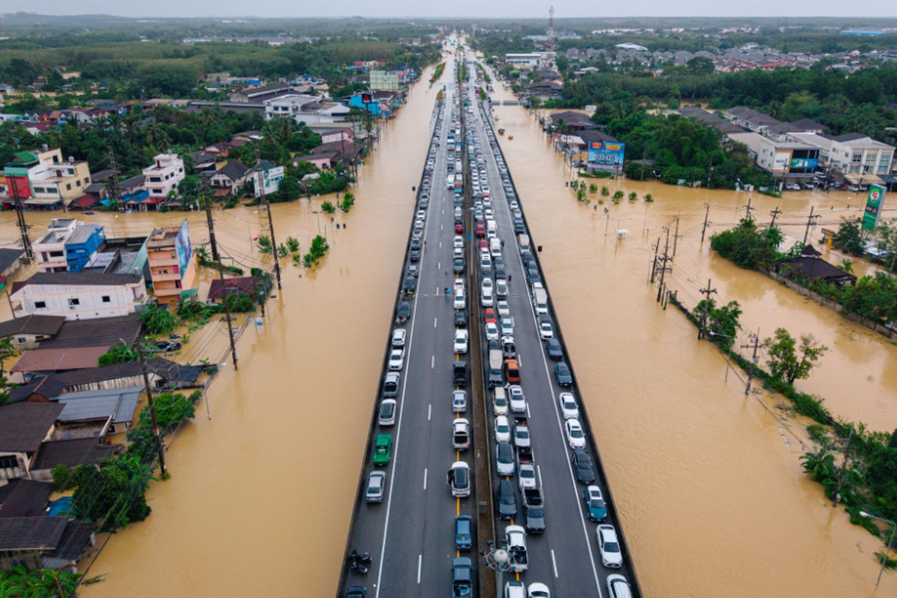 Bangkok: Rekord-Monsunregenfälle in Südthailand