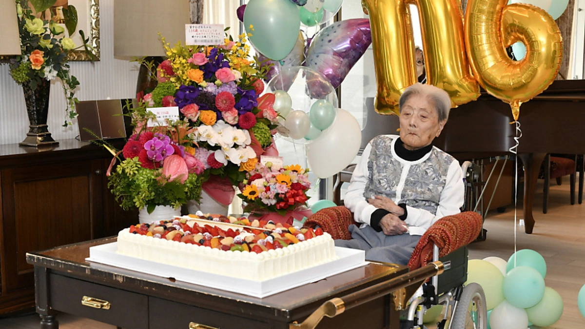 Der 116. Geburtstag war der letzte für die Japanerin | Der 116. Geburtstag war der letzte für die Japanerin