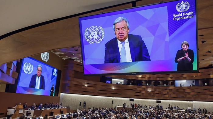 UNO-Generalsekretär Guterres mit Videoansprache zum Auftakt | UNO-Generalsekretär Guterres mit Videoansprache zum Auftakt