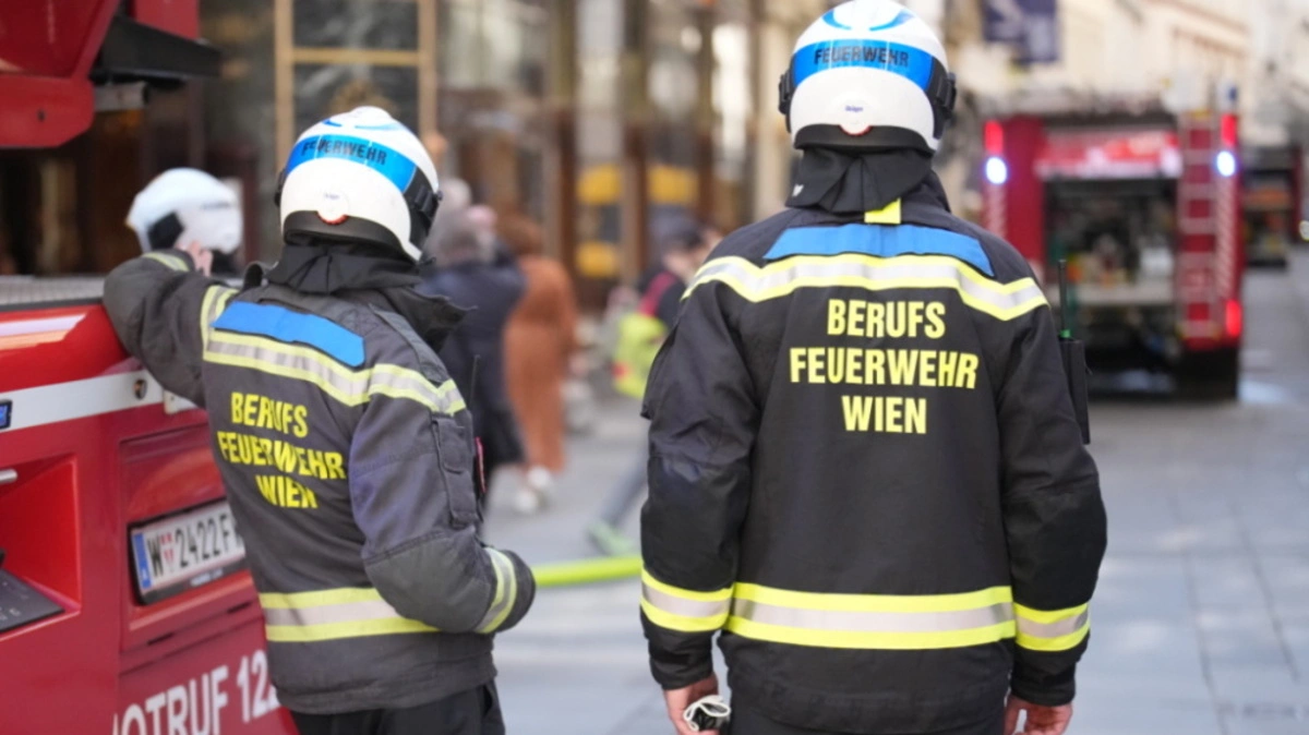 Die Berufsfeuerwehr musste am Sonntag nach Wien-Landstraße ausrücken | Die Berufsfeuerwehr musste am Sonntag nach Wien-Landstraße ausrücken