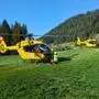 Zwei ÖAMTC-Notarzthubschrauber aus der Steiermark standen im Einsatz | Zwei ÖAMTC-Notarzthubschrauber aus der Steiermark standen im Einsatz