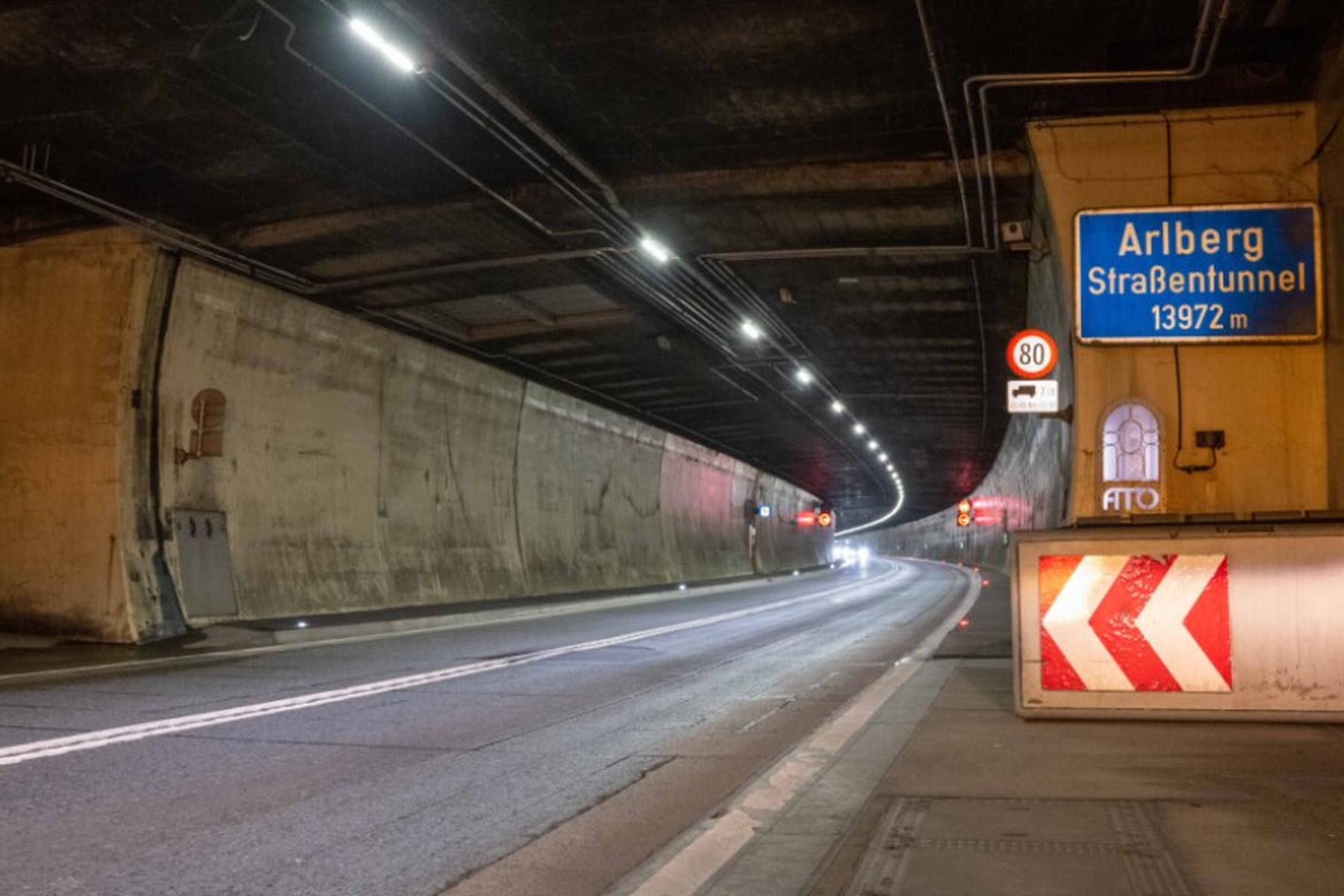 Bregenz/Innsbruck: Arlberg-Straßentunnel am Samstag wegen Übung gesperrt