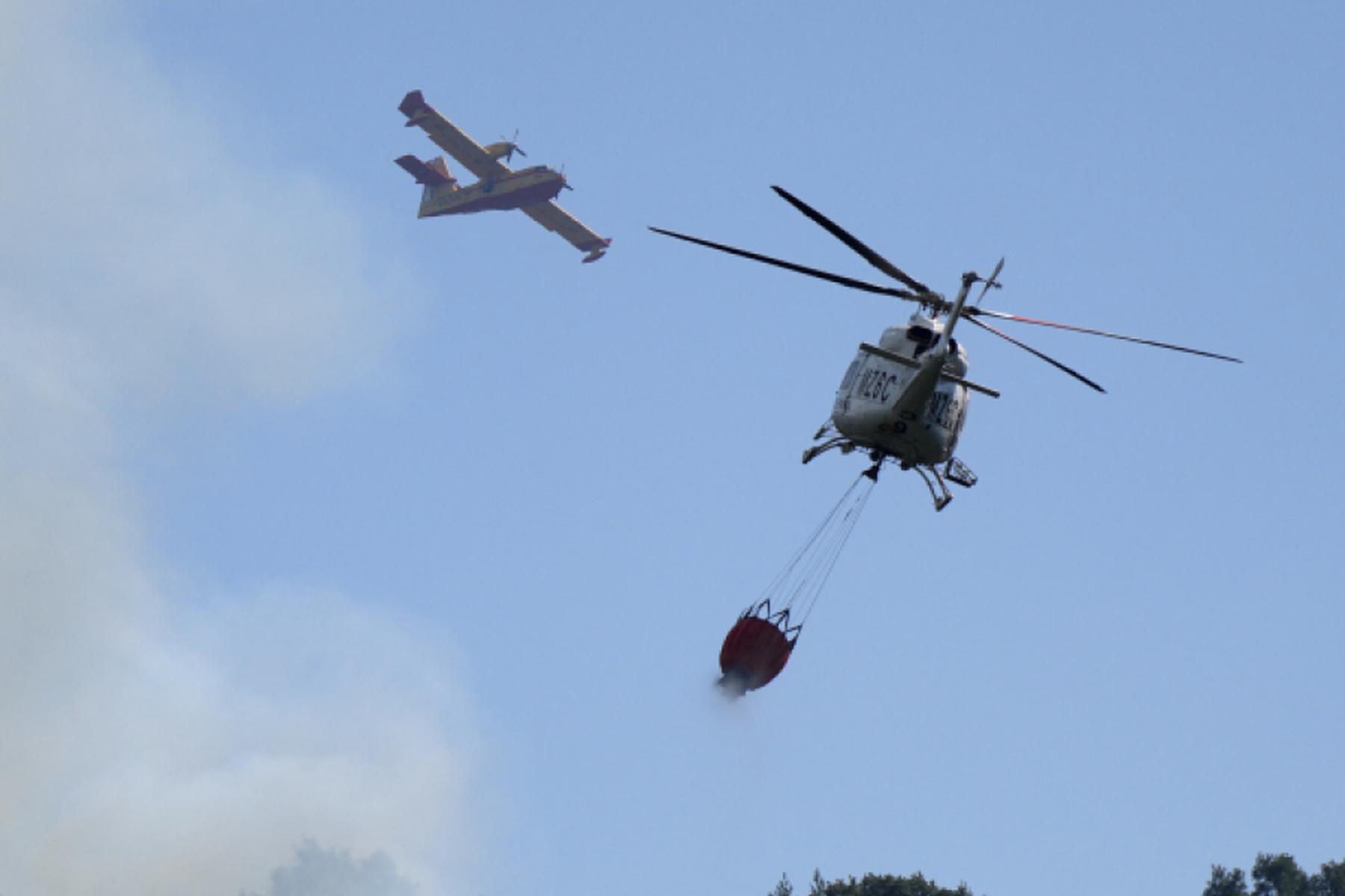 Lissabon: Weiter Waldbrände in Spanien und Portugal