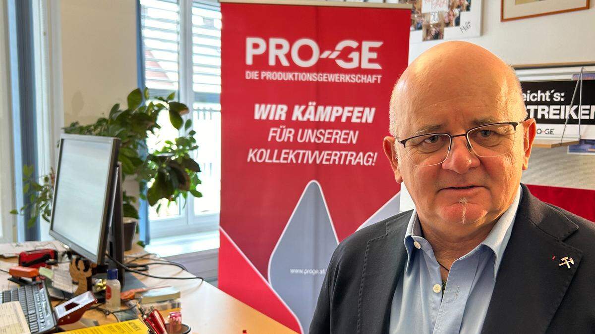 PRO-GE-Kärnten-Chef Gernot Kleißner