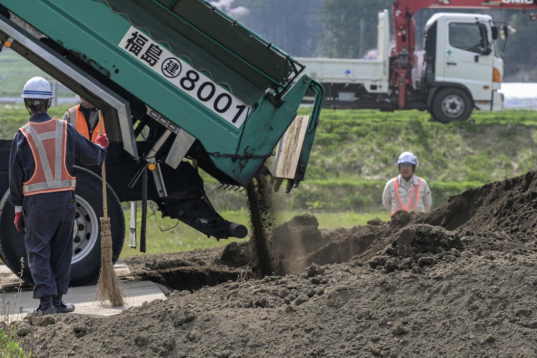 Tokio: Kontaminierte Fukushima-Erde zu Regierungssitz geschafft