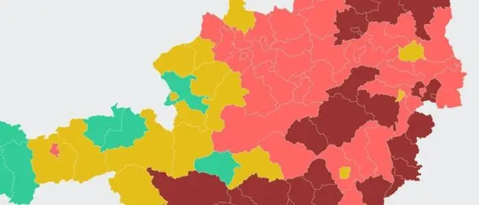 Interaktive Karte zeigt steigende Hitzebelastung in Österreich | Interaktive Karte zeigt steigende Hitzebelastung in Österreich