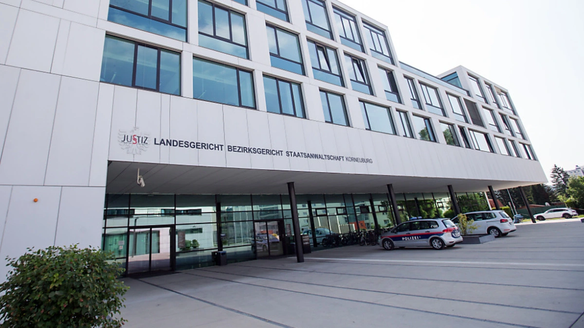 Dem Mann wird am Landesgericht Korneuburg der Prozess gemacht | Dem Mann wird am Landesgericht Korneuburg der Prozess gemacht