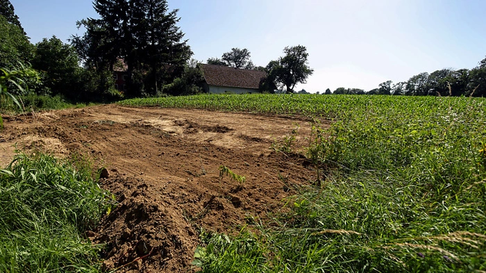 Vermisste war in einem Feld vergraben | Vermisste war in einem Feld vergraben