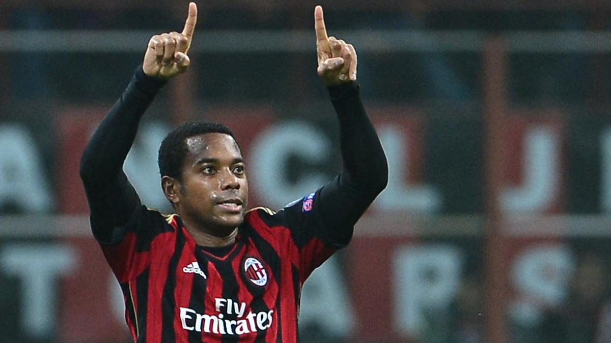 2013 spielte Robinho beim AC Mailand | 2013 spielte Robinho beim AC Mailand