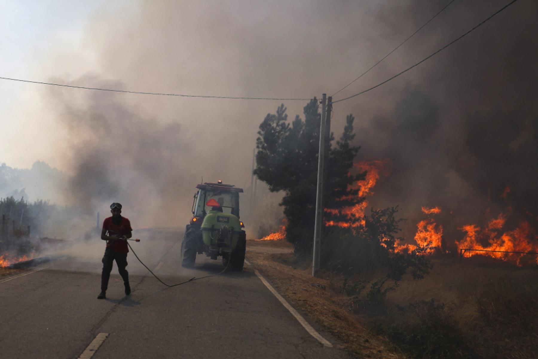 Lissabon: Feuerwehrmann bei Waldbrand in Portugal gestorben