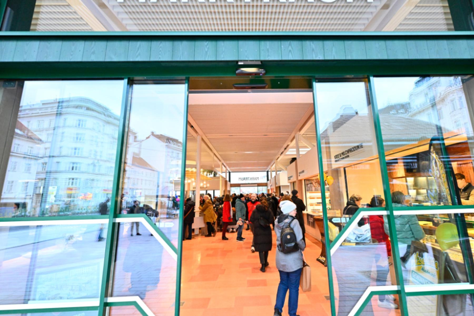 Wien: "Marktraum" am Wiener Naschmarkt eröffnet