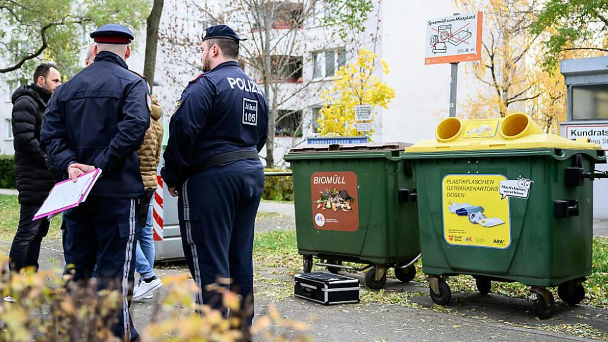 Der Säugling wurde tot in einem Abfallcontainer gefunden