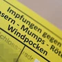 Höhere Impfquoten empfohlen | Höhere Impfquoten empfohlen