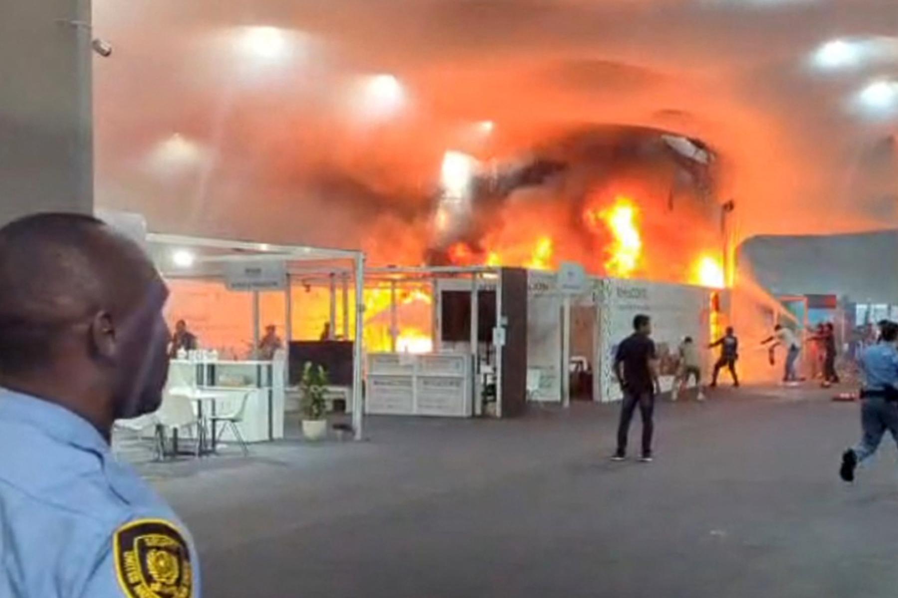 Belem: Feuer auf der Klimakonferenz in Belém - Gelände evakuiert