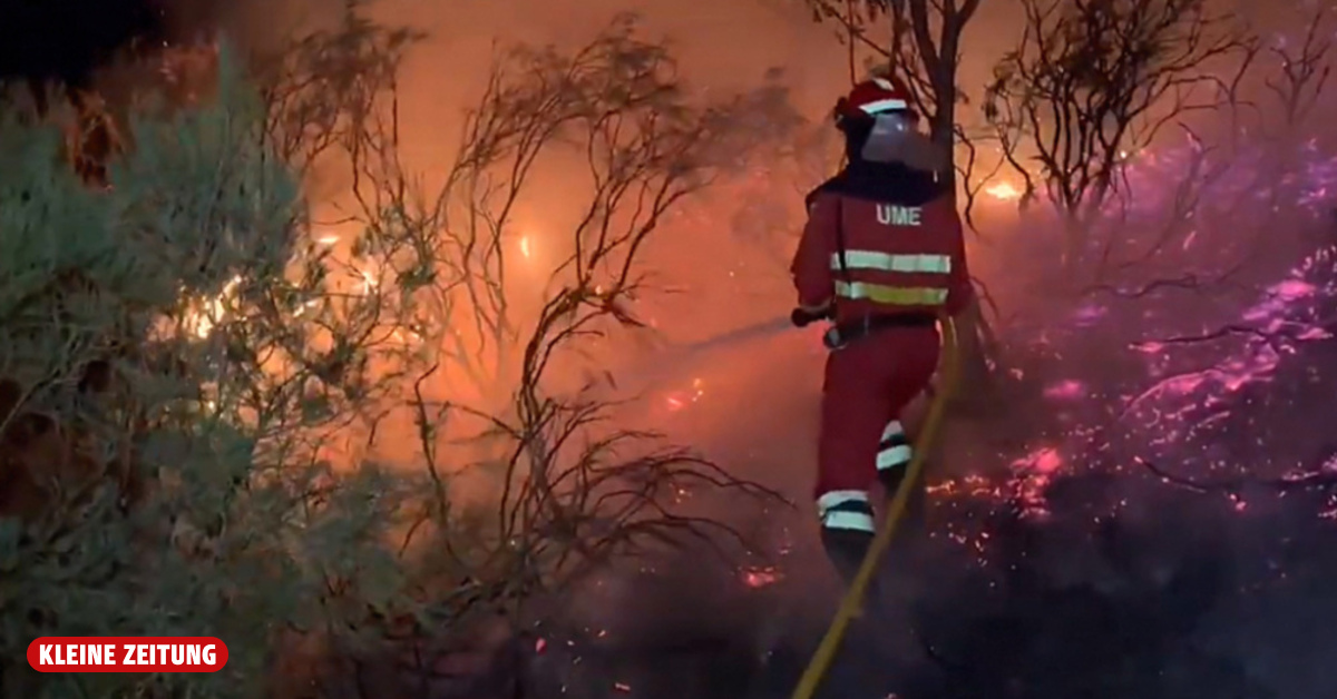 Forest fires in northwestern Spain: Over 1,000 people evacuated