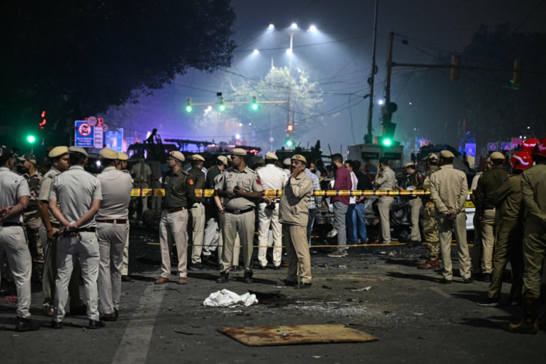 Neu-Delhi: Mindestens acht Tote bei Explosion eines Autos in Neu-Delhi