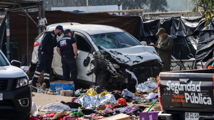 Der Fahrer verlor die Kontrolle über sein Fahrzeug
