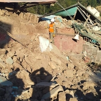 Schwere Schäden nach Erdbeben in Peru