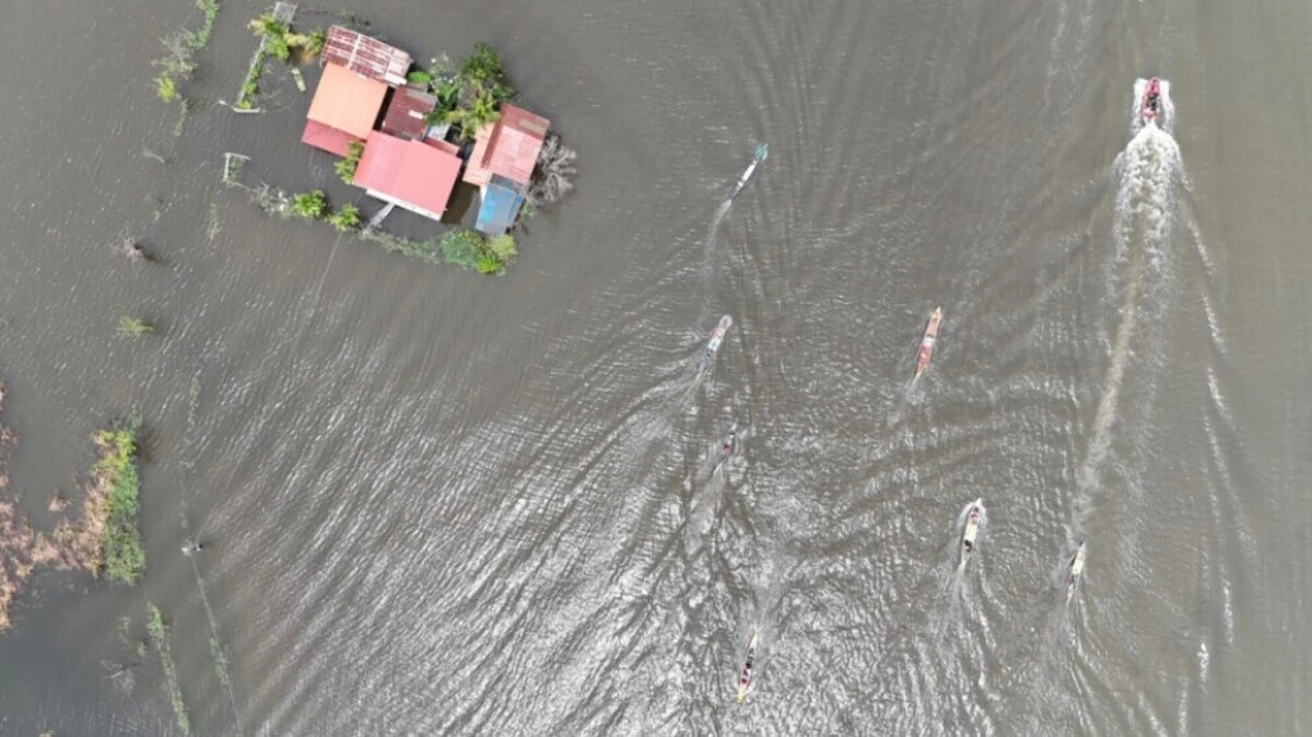 Auf tagelangen Monsun-Regen folgte Tropensturm | Auf tagelangen Monsun-Regen folgte Tropensturm
