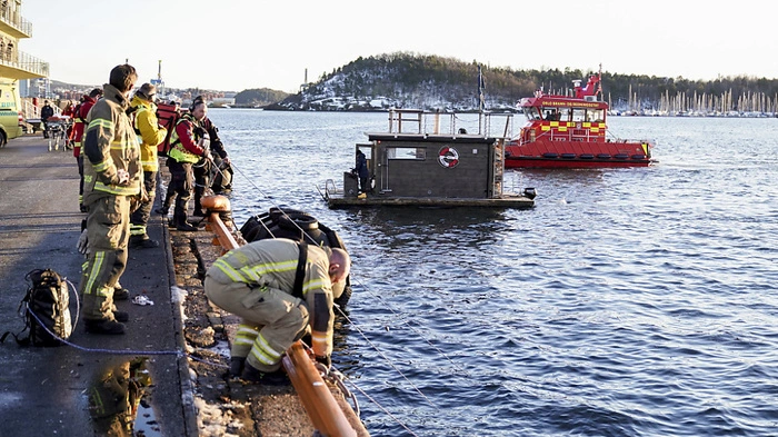 Pkw landete in Fjord der norwegischen Hauptstadt | Pkw landete in Fjord der norwegischen Hauptstadt