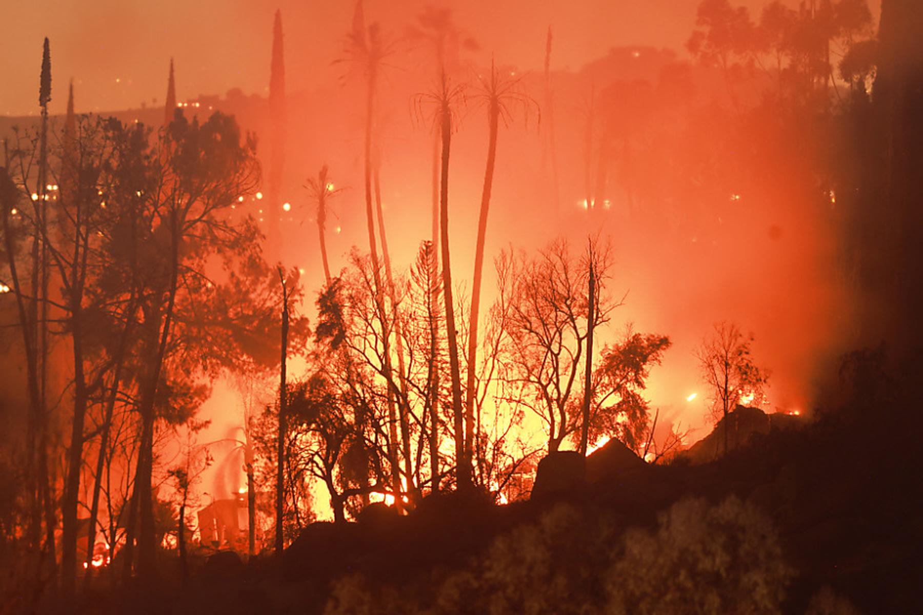 Los Angeles: Neue Waldbrände im Süden Kalifornien ausgebrochen